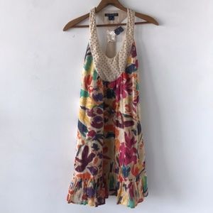 French Connection Floral Loose Flare Dress
